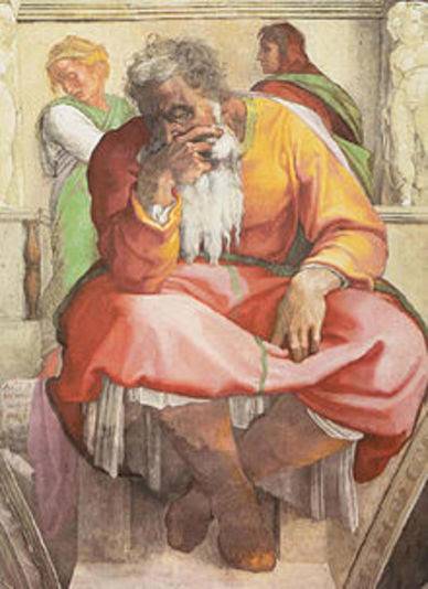 Jeremiah from Michelangelo�s Sistine Chapel